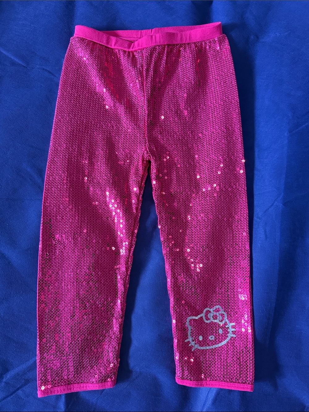 Hello Kitty Pink Sequin Leggings
